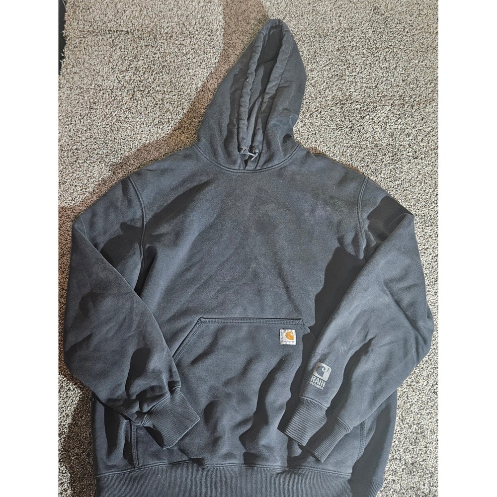 Carhartt Rain Defender Paxton Heavyweight Hoodie Mens‎ Large Black 100615-001